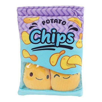 Fluffy Menu Snack Zakjes met Pluche Chips 