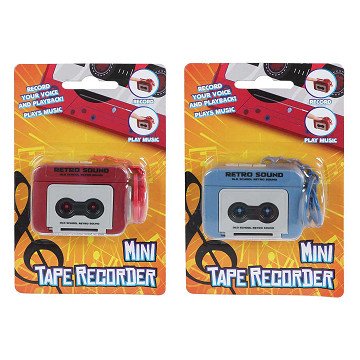 Cassette Recorder Keychain - 5.5cm