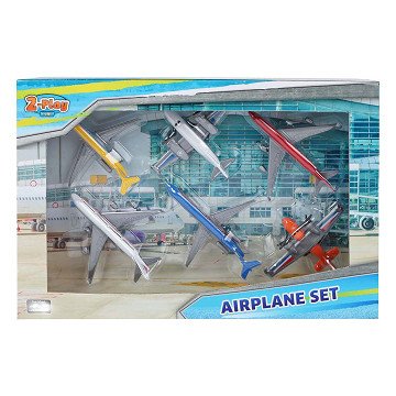 2- Play 6 Flugzeuge Freilauf