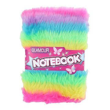 Glamour Fluffy Notebook A5 - 80 pages