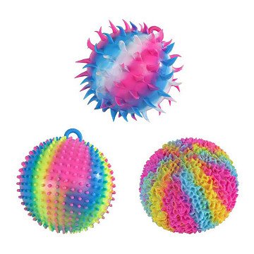 Puffer Ball Regenboogbal - 18cm