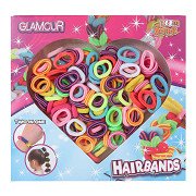 Glamour Loom Hairbands - 150 pcs.