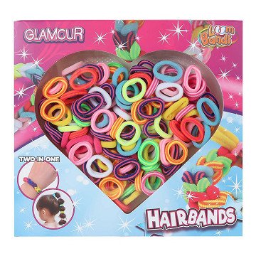 Glamour Loom Hairbands - 150 pcs.