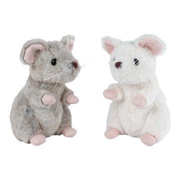 Take Me Home Muis Pluche Zittend - 19cm