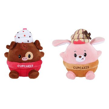 Flauschiger Menü-Cupcake Bier - 14 cm