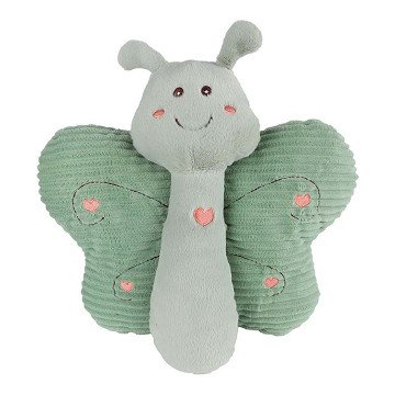 Mini Club Schmetterlings-Plüschtier – 33 cm, Grün
