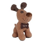 Take Me Home Hond Pluche - 30cm Bruin