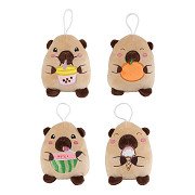 Nimm mich mit nach Hause! Plüsch-Capybara, 14 cm groß