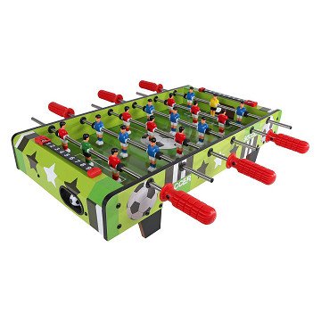 Heute spielen: 9 gegen 9 Tischfußball mit 2 Bällen