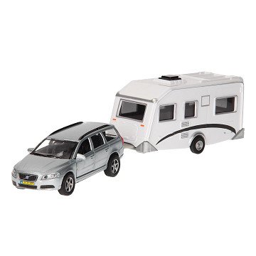 Volvo V70 with Caravan Metal
