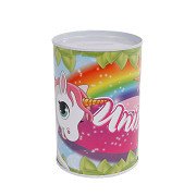 Money box unicorn metal