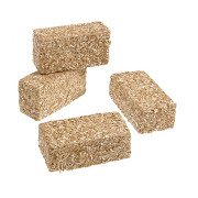 Kids Globe Rectangular Straw Bales 1:32, 4 pcs.