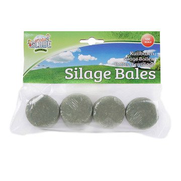 Kids Globe Round Silage Bales 1:32, 4 pcs.