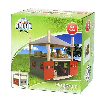 Kids Globe Wooden Haystack with Storage 1:32