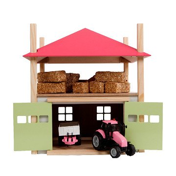 Kids Globe Wooden Haystack with Storage 1:32 - Pink