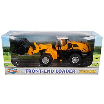 2-Play Die-cast Work Vehicle with Shovel, 16cm