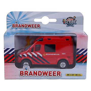 Kids Globe Die-cast Fire Truck