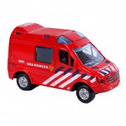 Kids Globe Druckguss-Feuerwehrauto, 8 cm