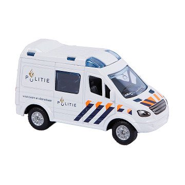 Kids Globe Druckguss-Polizeiauto NL, 8 cm