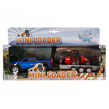 Kids Globe Off-Road Vehicle with Trailer and Shovel, 30cm