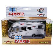 Kids Globe Die-cast Carthago Camper met Licht, 16cm