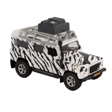 Kids Globe Die-cast Land Rover Safari with Light and Sound