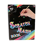 Magic Color Scratch Book A4, 10 pages