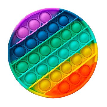 Pop It Fidget Toy Plop Up! Regenboog