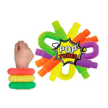 Fidget Pop Tubes, 2st.