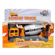Pull Back Cement Truck with Light & Sound