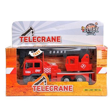Pull Back Crane Truck with Light & Sound