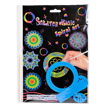 Scratch Set with Spirals