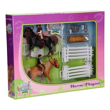 Paarden, Ruiters en Accessoires, 1:24