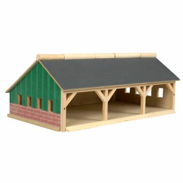Kids Globe Agricultural shed 3 compartments Small, 1:87