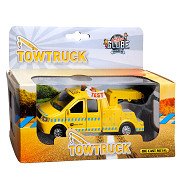 Tow truck with light and sound