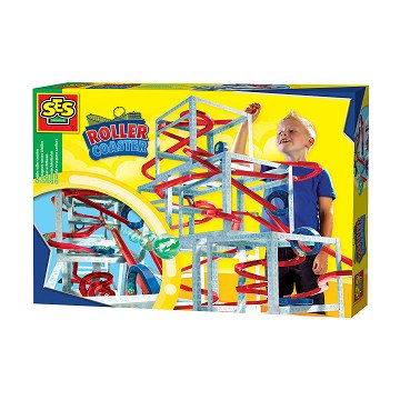SES Build Your Own Paper Marble Roller Coaster
