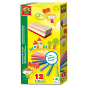 SES Colored Crayons with Eraser