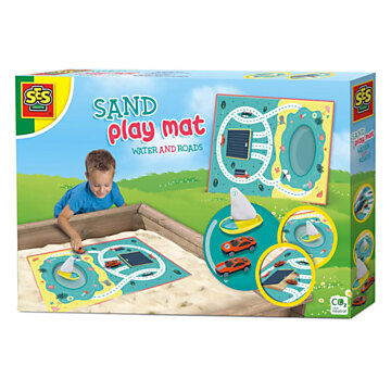 SES Sand Playmat Water and Roads