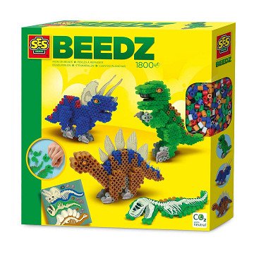 SES Creative Beedz Bügelperlen – Dinos