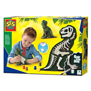 Ses Casting and Painting - T-Rex with Skeleton