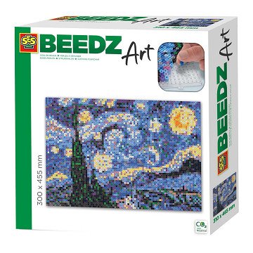 SES Beedz Art - Van Gogh, De Sterrennacht