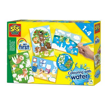 SES Mein erstes Malen mit Wasser – Versteckte Tiere