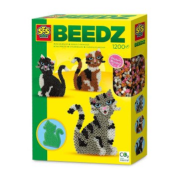 SES Bügelperlen - Katze