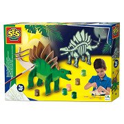 SES Wooden Dino Glow in the Dark