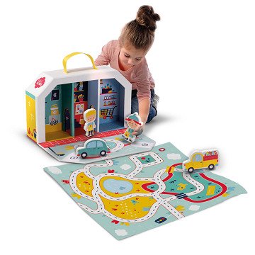 SES Petit Pretenders Shopping Street Play Case