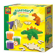 SES Clay – Dinosaurier-Holzskelette