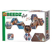 SES Beedz Art - Hex Tiles Paarden