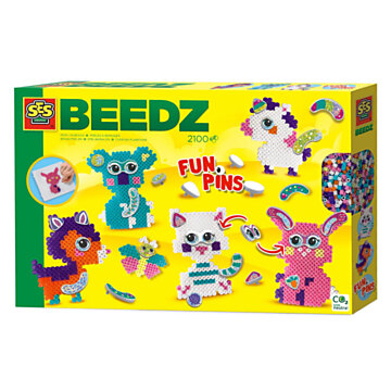SES Fuse Bead Set - FunPins Glitter Animals