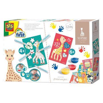 SES My First – Sophie la Girafe – Farben und Farben