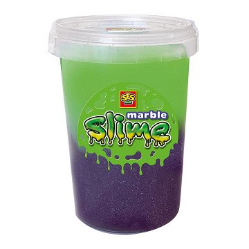 SES Marble Slime - Paars en Groen, 200gr